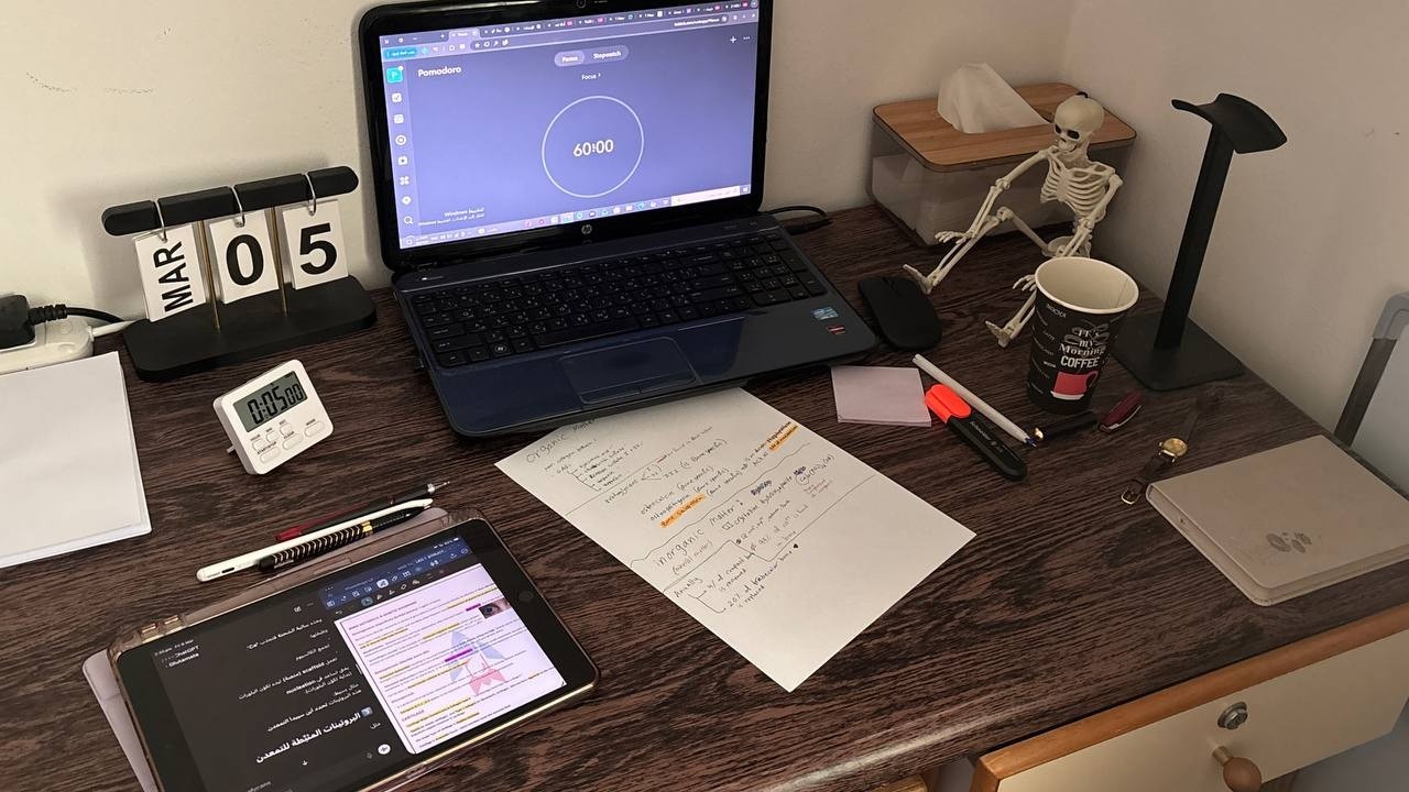 تعالو ندرس سيستم mss لمدة 3h قبل للفطور بومودورر 60-10 min