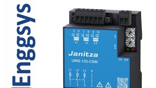 UMG103-CBM Janitza Energy Meter configuration #RS485modbus #baud rate #device id