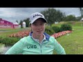 Leona Maguire · Round 3 · Interview · 2023 Amundi Evian Championship · LPGA