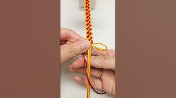 How to Tie the Knot  Quick Macrame Tutorial #shortstutorial #knot #diy#handmade #macrame