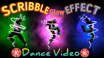 Glowing outline scribble effect Tutorial in Kinemaster