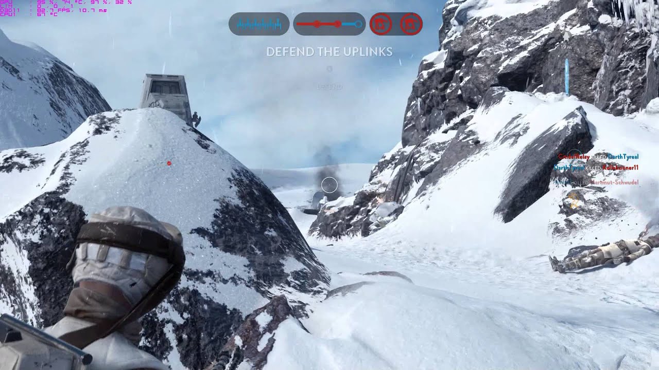 Star Wars Battlefront Pc Ultra Settings EVGA GTX 970 FTW - YouTube