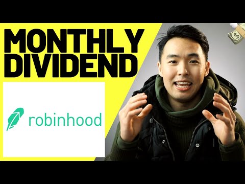 Monthly Dividend Stocks 2019 on Robinhood App