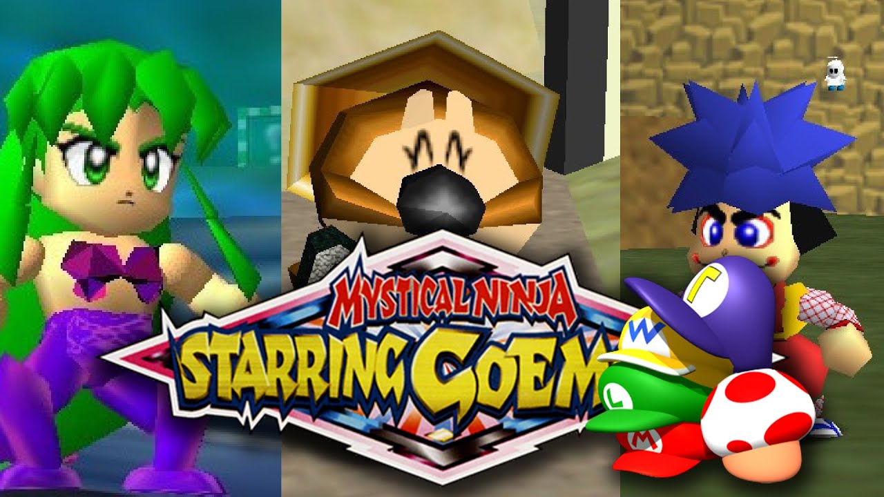 Mystical Ninja / Ganbare Goemon in Super Mario 64 Co-op (DOWNLOAD