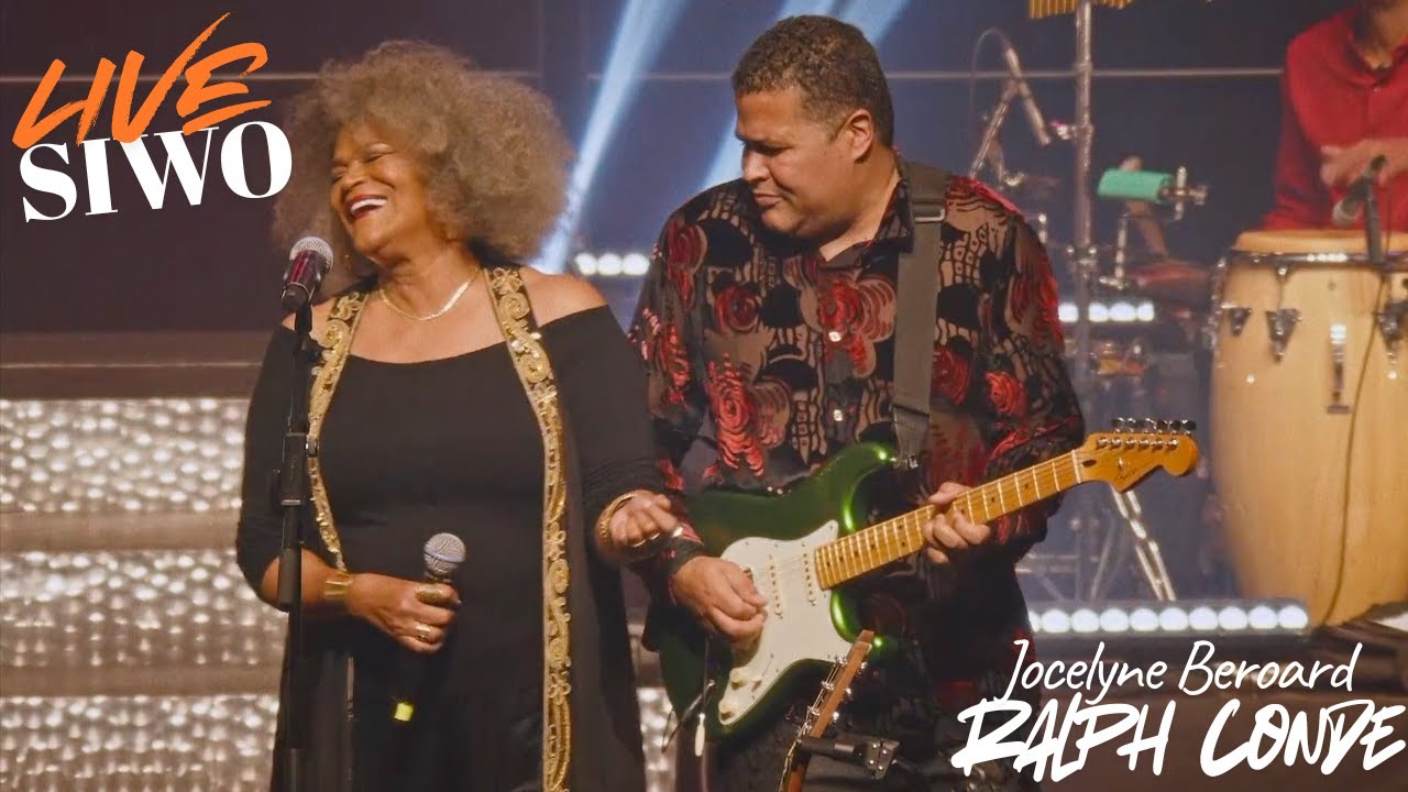 Ralph Conde Fè Jocelyne Beroard  Kriye Ak Solo Sa ! Spectacle Guy Vadeleux L'atrium Martinique