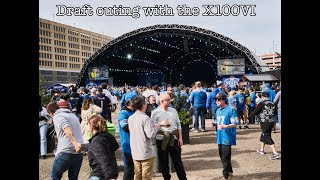 Shoot to Learn your Camera Gear!!  NFL Draft and the Fujifilm X100VI