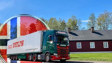 🇳🇴Slippery Hardanger😱| Eidfjord to Colorline in Oslo | Norway Trucking | Scania Lastbil | Truckvlog