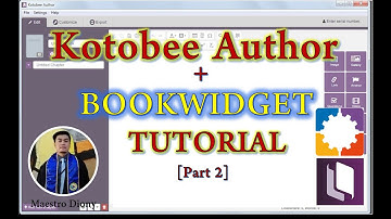 KOTOBEE AUTHOR  + BOOKWIDGET TUTORIAL - TAGALOG Very Easy Step by Step Tutorial II