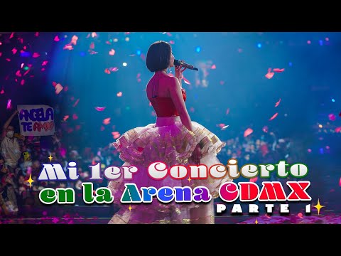 Ángela Aguilar - Mi Vlog #96 - Mi PRIMER Concierto En La ARENA CDMX (Parte 1)