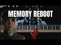 VØJ, Narvent - Memory Reboot - Piano Cover