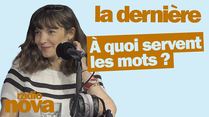 À quoi servent les mots ? - La chronique de Samah Karaki dans "La dernière"