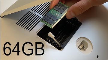 How to upgrade RAM in Apple iMac 2020