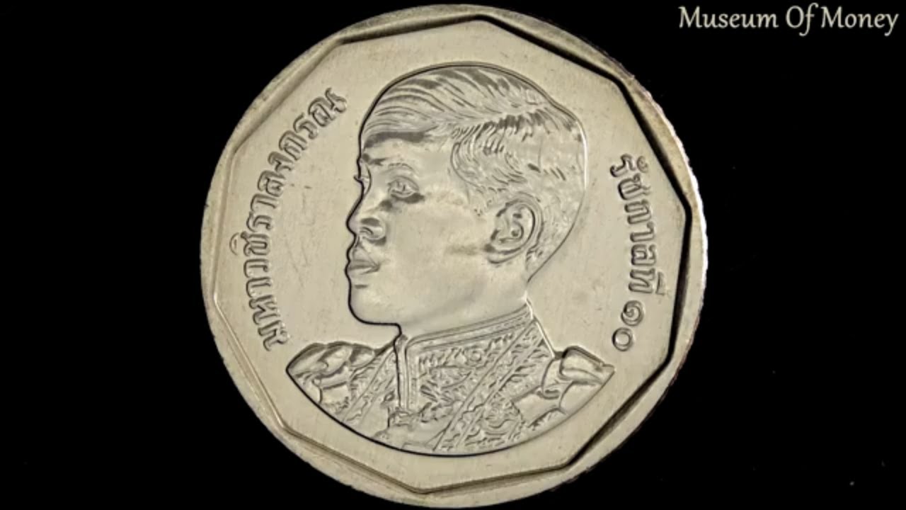 泰國5泰銖（2561）2018硬幣- YouTube