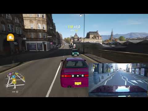 Video: Forza Horizon 4 Je Edinburgh Versus Real-life Edinburgh