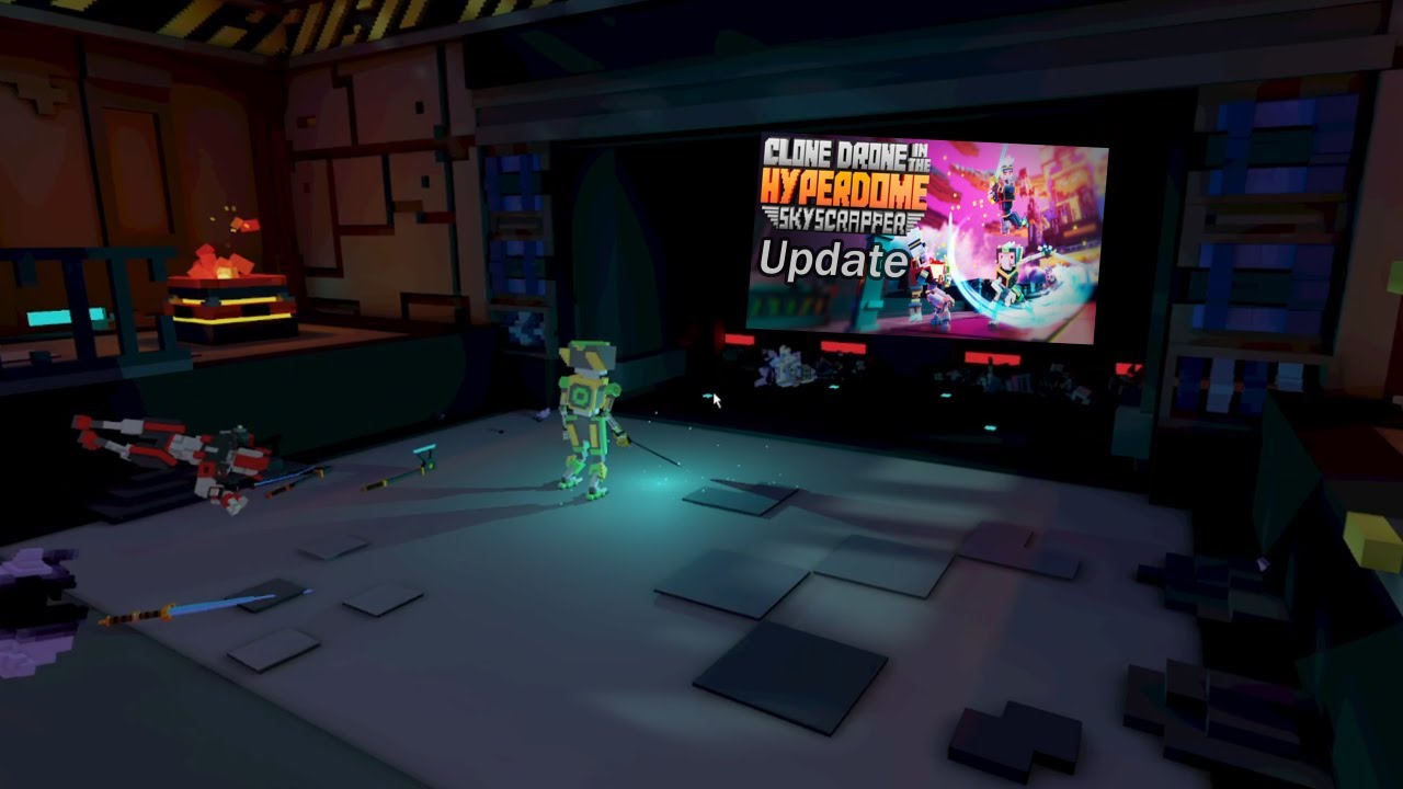 Clone Drone in the Hyperdome - Update Review: It's Almost There!