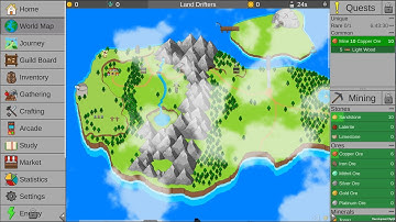 Land Drifters - World Map vs Tile-Based System