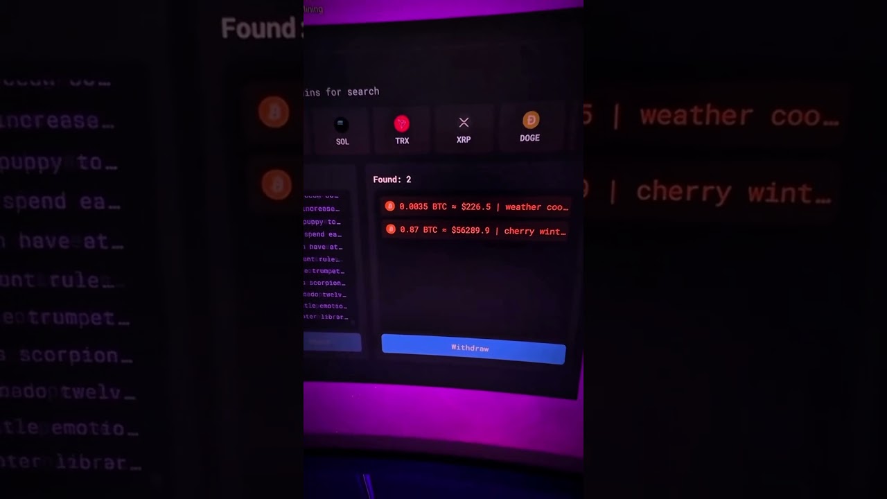 Wallet Mining Software 