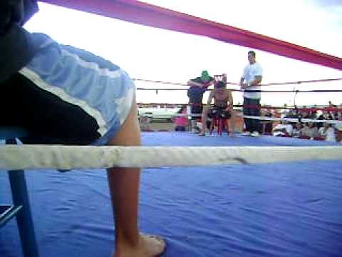 Leighton LaRoche's MMA fight in Lake Andes