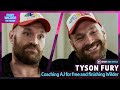 "I would train AJ to beat Usyk for free!" Tyson Fury on Joshua fight and Wilder trilogy