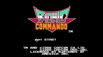 Beating Bionic Commando (NES), no continues, My Playthrough (1/9/2023)