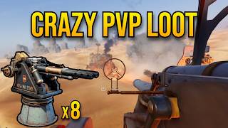 The most INSANE LOOT from Large Crew PVP | 10+ EXPERIMENTAL CANNONS | SAND: Raiders of Sophie