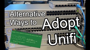 Different ways to adopt unifi devices