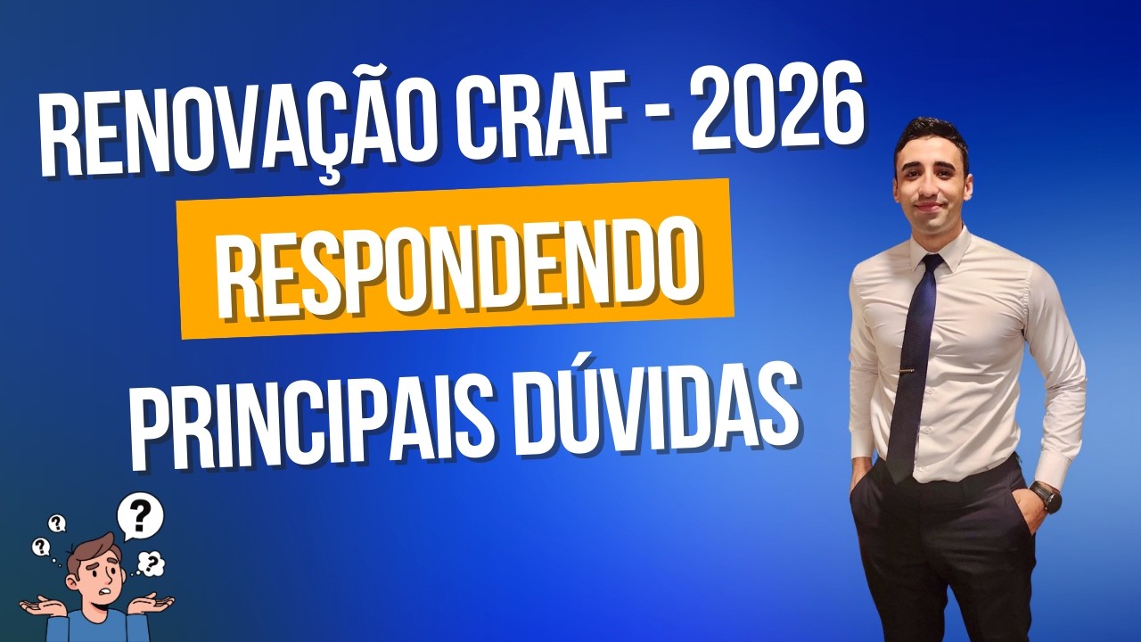 Renovação CRAF 2026: Respondendo as Maiores Dúvidas dos CACs!