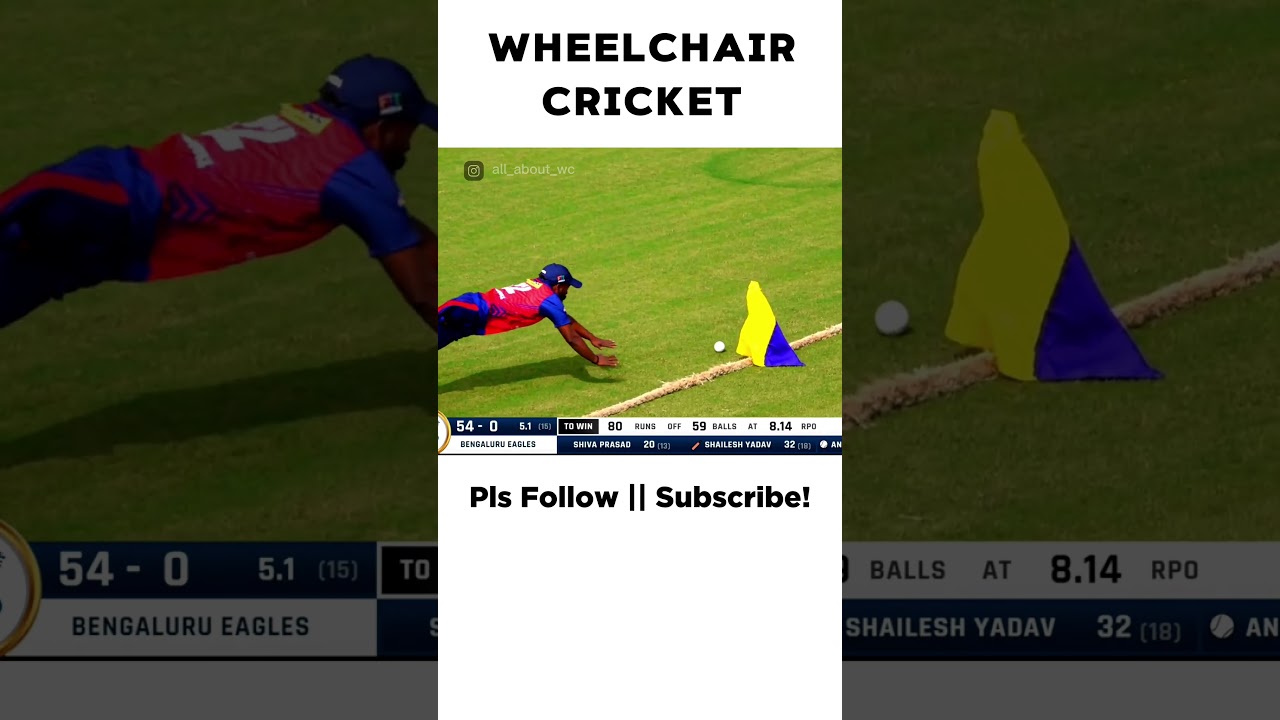 𝐖𝐡𝐞𝐞𝐥𝐜𝐡𝐚𝐢𝐫 𝐂𝐫𝐢𝐜𝐤𝐞𝐭 (285/500) ♿️ 🏏  |  