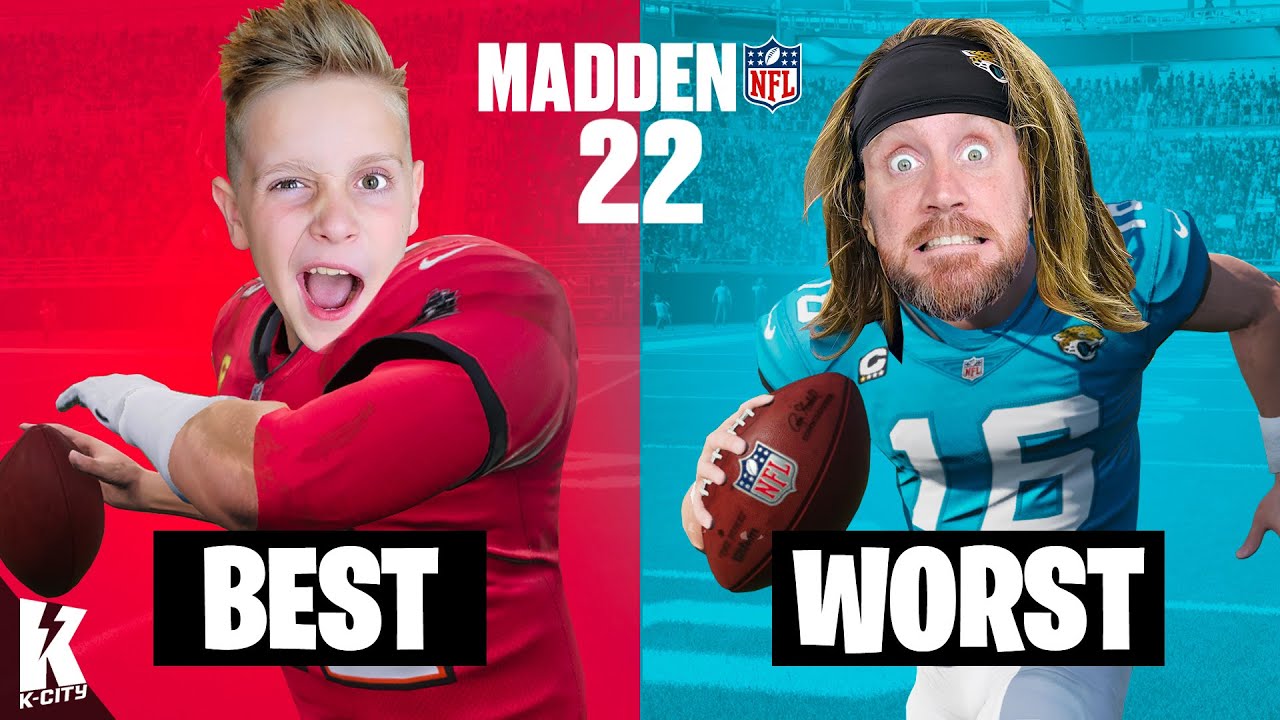 Best Team vs WORST Challenge in Madden NFL 22! K-CITY GAMING