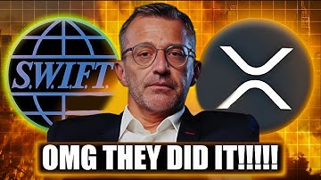 OMG THEY DID IT!!! SWIFT CHOOSE XRP!! (THIS IS A GAME CHANGER)