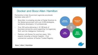 Booz Allen & Docker Modernize Traditional Apps for Government IT