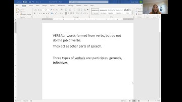 Essentials Week 8 - Infinitive review