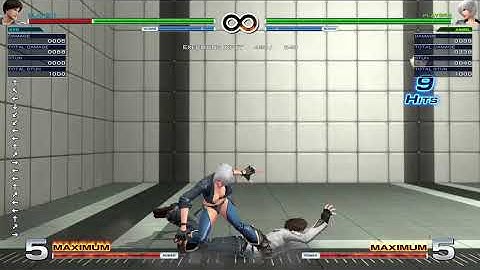 KOF XIV Angel 66C front overhead 2