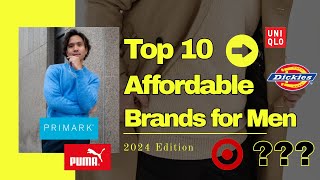 10 Stylish Men's Clothing Brands On A Budget For 2024 by Darryl Arante 1,209 views 2 months ago 9 minutes, 12 seconds