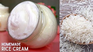 Rice Cream for face Korean|Skin Whitening & Anti Aging Rice Cream|Korean Inspired DIY Rice Cream|