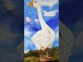 Goosey, Lucy Goosey 😜 | Vibrant Goose in Watercolours #WatercolourPainting #Watercolour