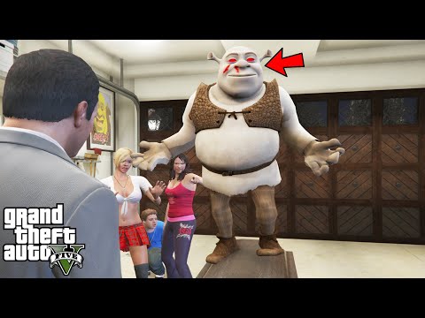 I Respawn Shrek After The Final Mission in GTA 5 (funny)