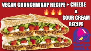 HOMEMADE TACO BELL CRUNCHWRAP RECIPE | VEGAN by Ghetto Vegans 6,876 views 10 months ago 12 minutes, 29 seconds