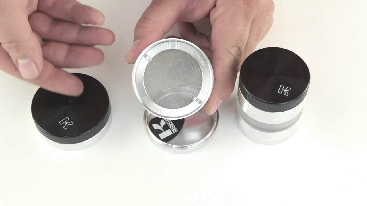 Kannastör Jar Frosted 4 Piece Solid Top Grinder Video