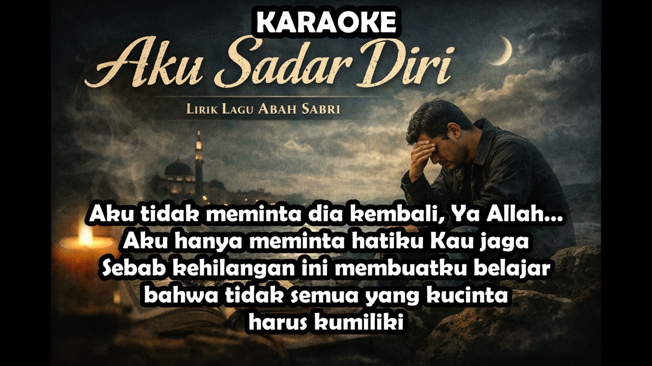 AKU SADAR DIRI KARAOKE
