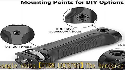 SmallRig Handle Grip Handgrip for Zhiyun-Tech WEEBILL-S Gimbal with Cold Shoe Mount Built-in Wrench