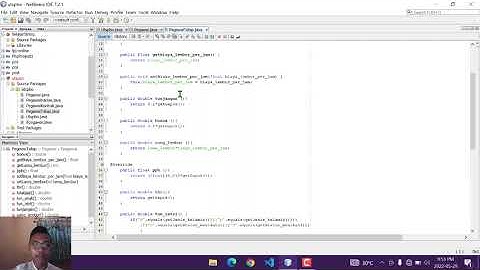 PBO 1 - TUGAS UTS MEMBUAT PROGRAM JAVA GAJI PEGAWAI