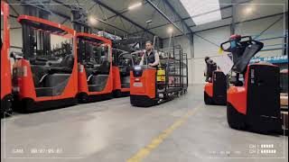 Orange-Move Orderpick Karren - Treintje