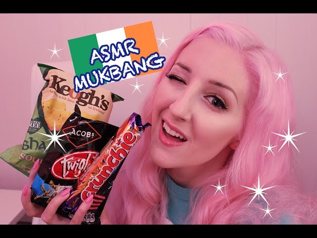 Try Treats Ireland Snacks- Casual Unboxing (ASMR softly spoken + eating sounds)