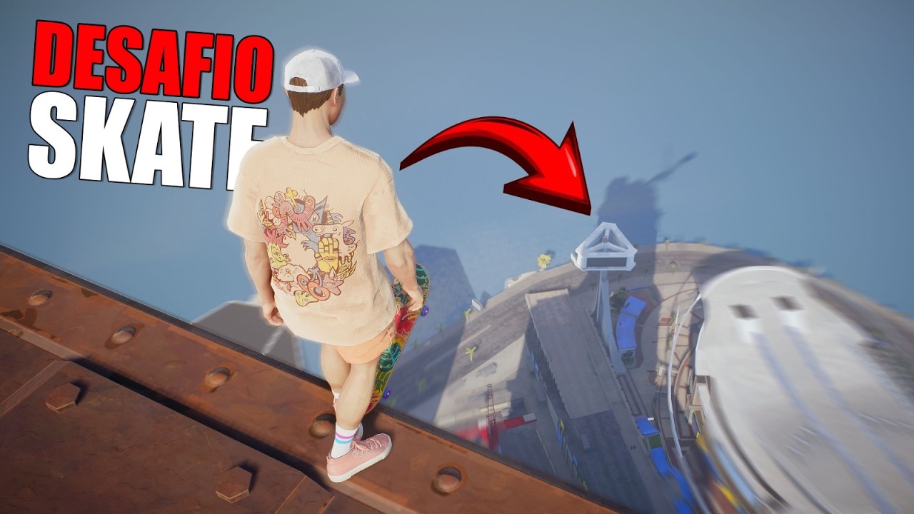 Tentando os Desafios de Skate Mais INSANO