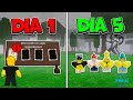 “¿Podré sobrevivir 99 noches en el bosque? 🌙 Roblox Challenge”