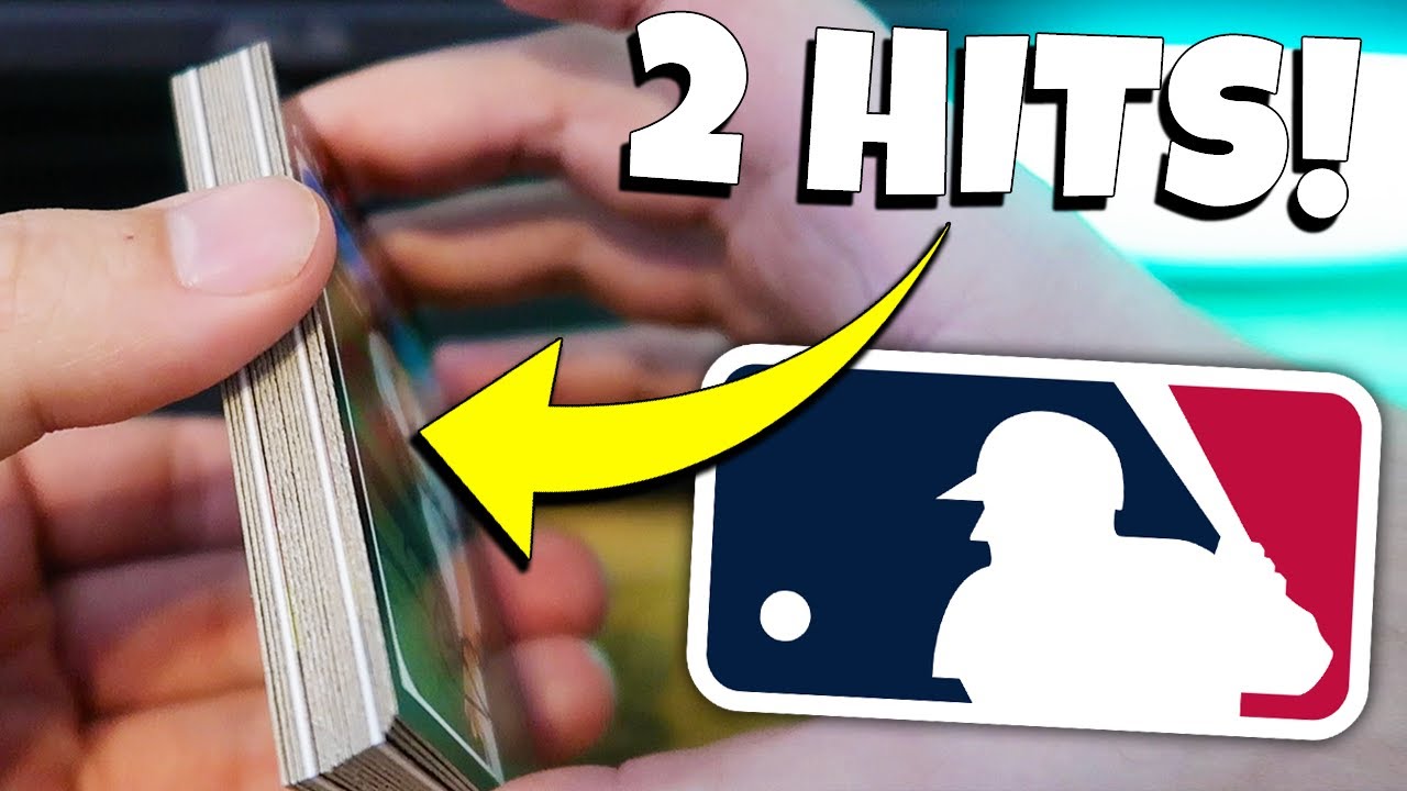 *2 HIT BOX* IRL Baseball Pack Opening YouTube