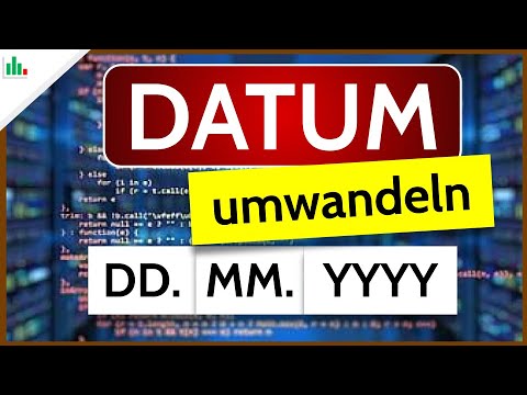 Video: Wie kann das Datum in PHP im Format dd mm yyyy abgerufen werden?