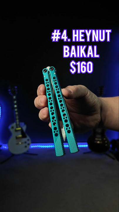 TOP 5 MID-RANGE BALISONGS💸💸 #shorts #butterflyknife #balisong