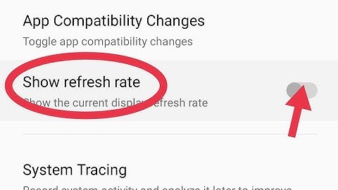 OnePlus N20 5G refresh rate setting, How to enable & Disable show refresh rate OnePlus N20 5G